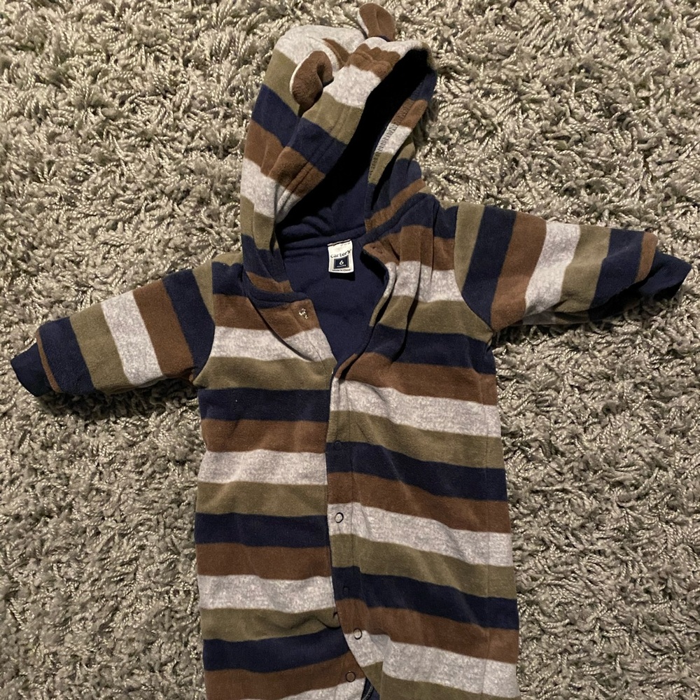 Carters footed winter bunting